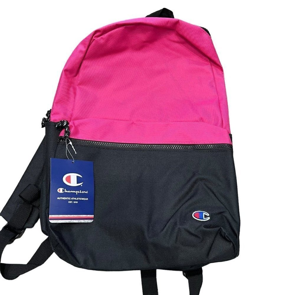 Champion Ascend Pink Black Backpack Laptop New